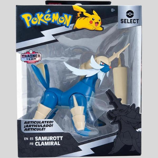 Pokémon Select Samurott Figure | Articulated Trainer Team Series Collectible Toy (8+)