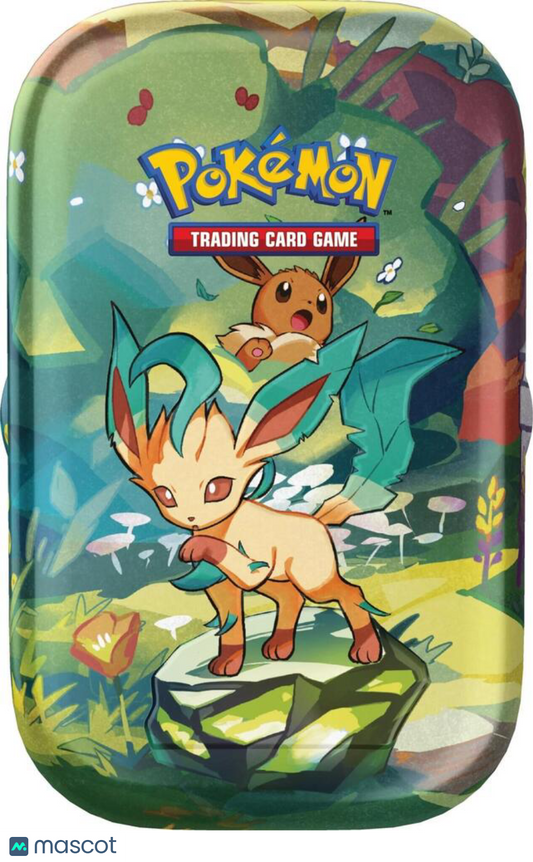 Prismatic Evolutions Mini Tin [Leafeon] - SV: Prismatic Evolutions (PRE)