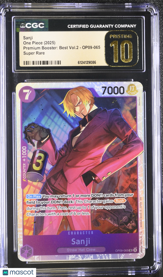 Sanji #OP09-065 2025 One Piece Premium Booster: Best Vol.2