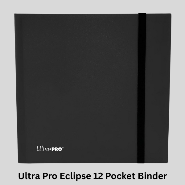 Ultra PRO Eclipse 9-Pocket PRO Binder Jet Black | 360 Card Capacity | Pokémon, MTG, TCG Storage